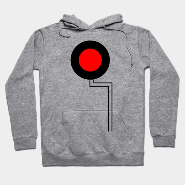 Minimal Record Hoodie by TheMinimalist